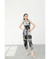 Abstract Art Tapered Pants